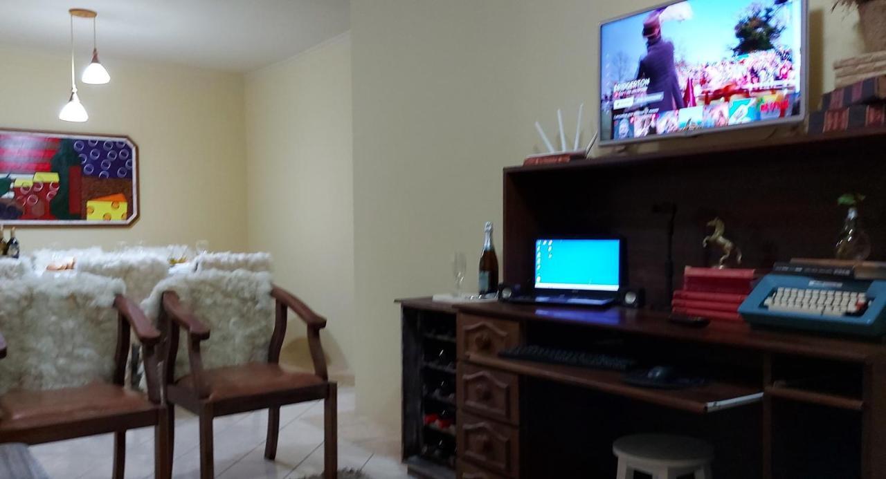 Flat Requintado E Muito Aconchegante! Apartment กาเนรา ภายนอก รูปภาพ