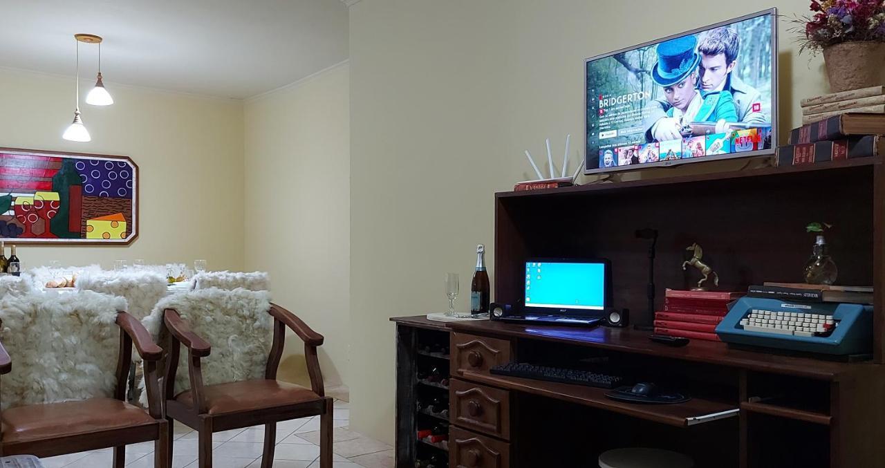 Flat Requintado E Muito Aconchegante! Apartment กาเนรา ภายนอก รูปภาพ